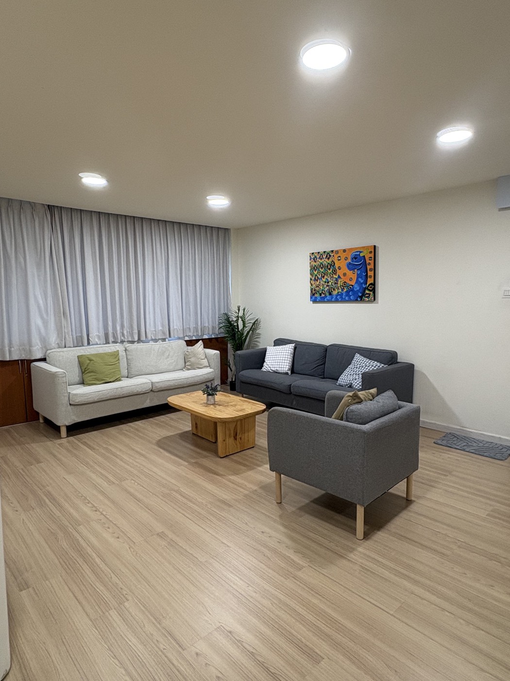 First-floor waiting area