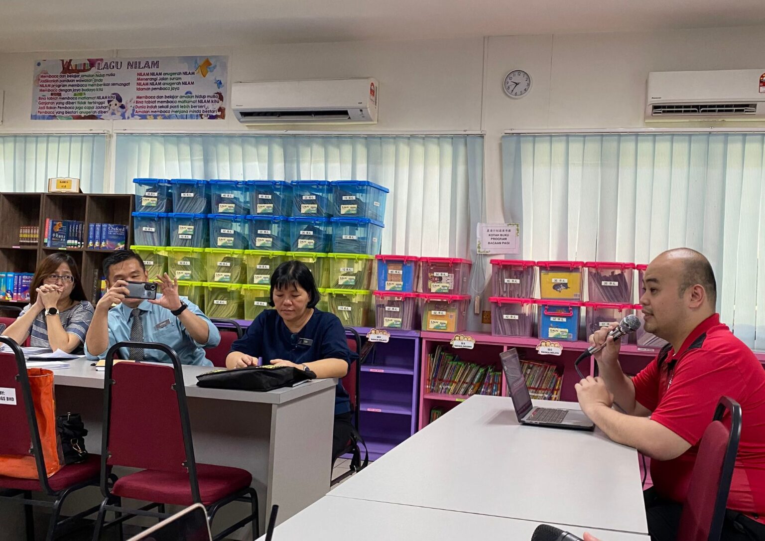 Community Talk for SJK(C) Peter Telipok